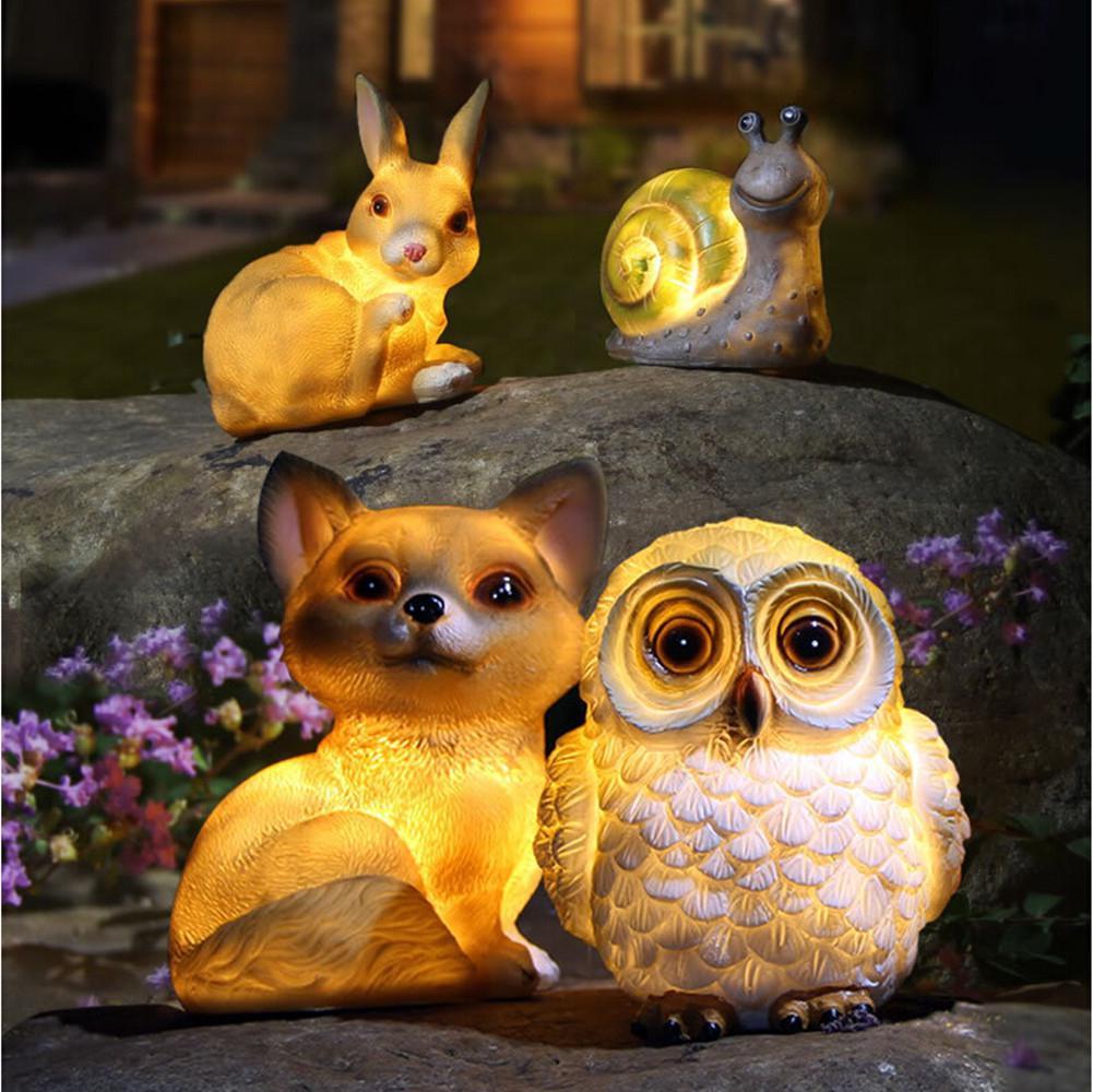 Garden Light Woodland Animal LED Outdoor Stake