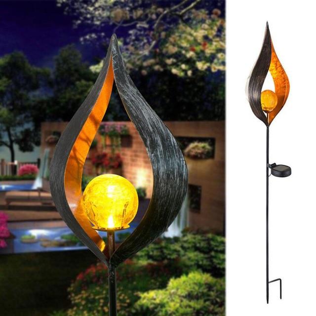 Garden Light LED Artificial Flame Outdoor Modern