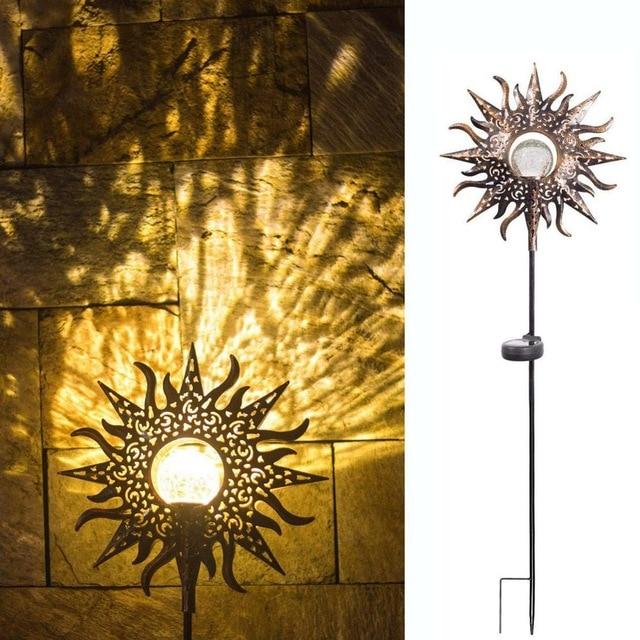 Garden Light LED Artificial Flame Outdoor Modern