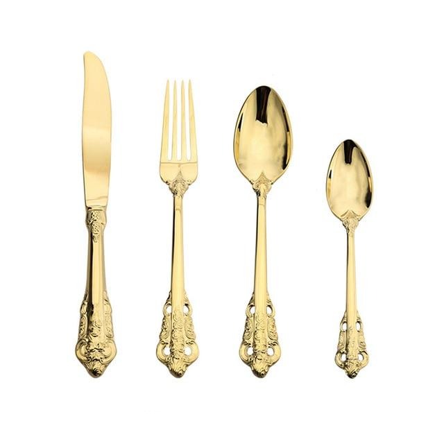 Cutlery Set – Vintage Stainless Steel, Royal Vintage Cutlery