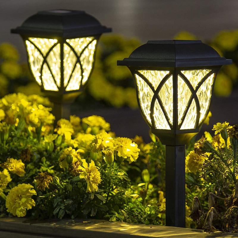 Modern LED Garden Light Stake Outdoor Pathway Decor
