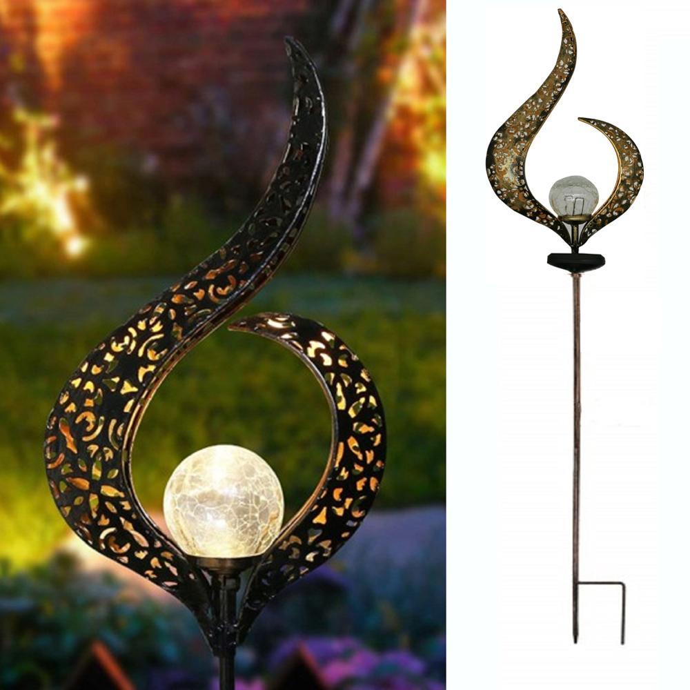 Garden Light LED Artificial Flame Outdoor Modern