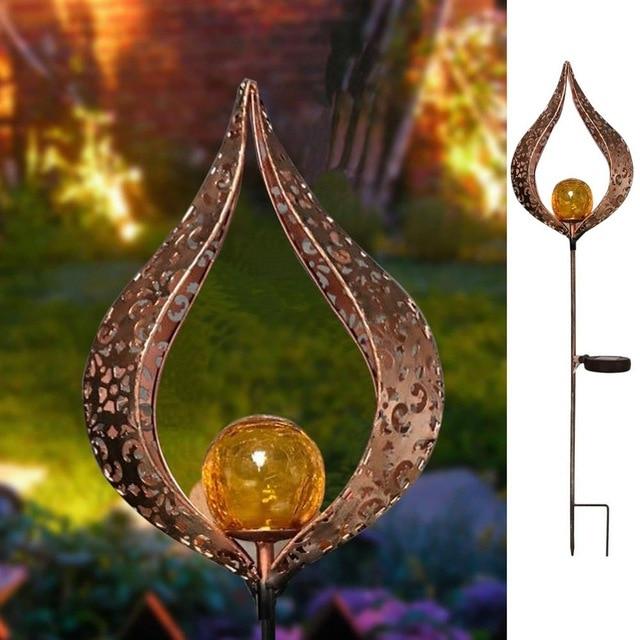 Garden Light LED Artificial Flame Outdoor Modern
