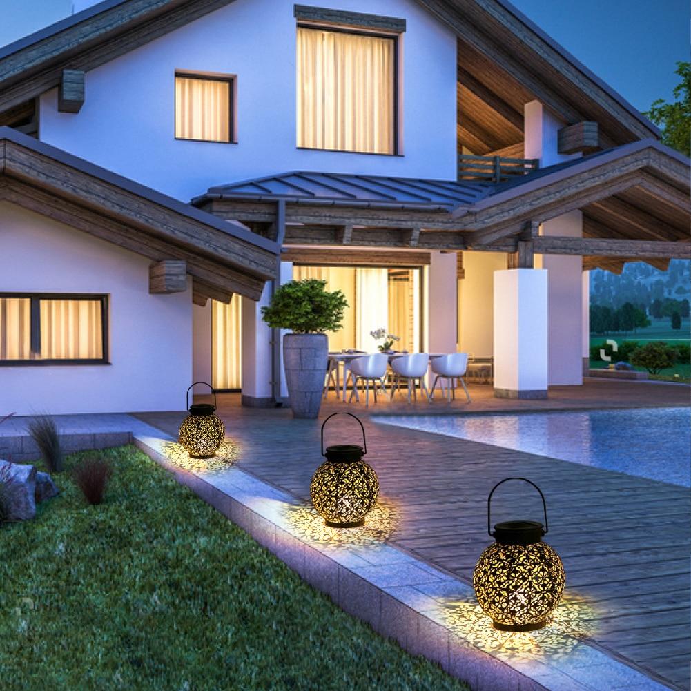 Garden Lantern Modern Outdoor LED Pathway Patio Light