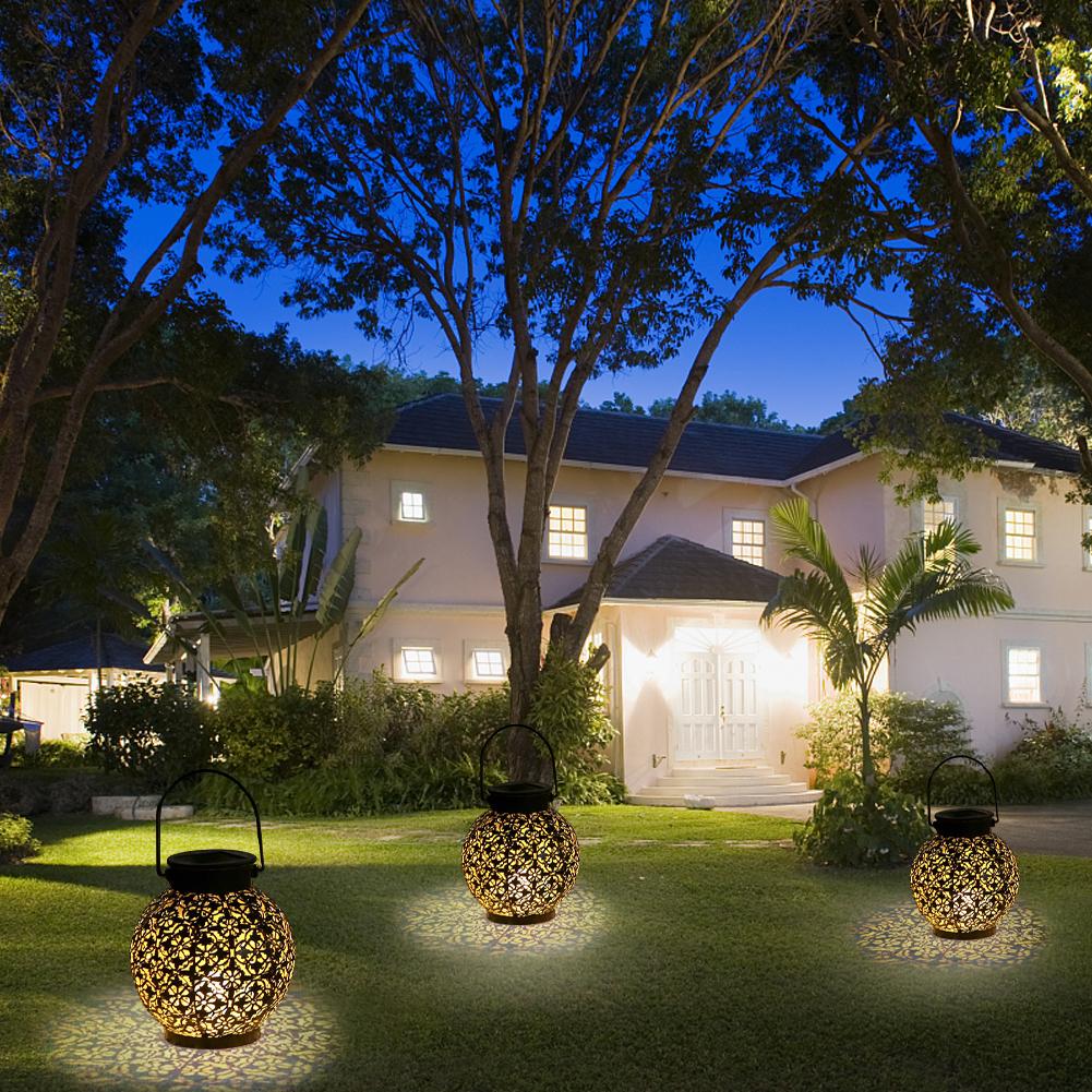 Garden Lantern Modern Outdoor LED Pathway Patio Light