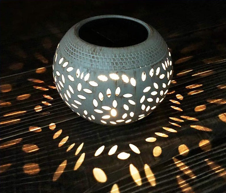 Karim Globe Garden Lantern Modern Outdoor LED