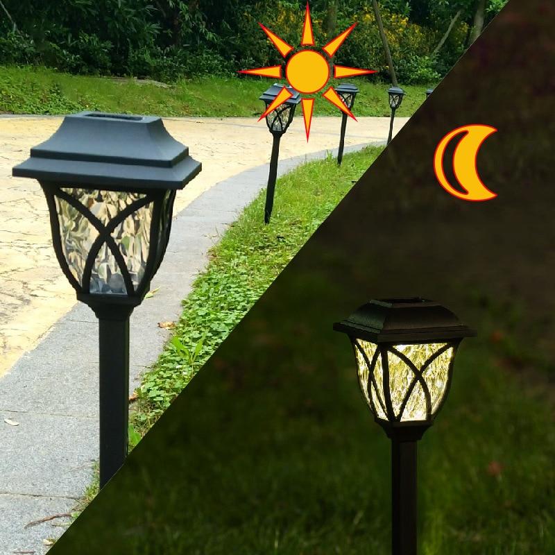 Modern LED Garden Light Stake Outdoor Pathway Decor
