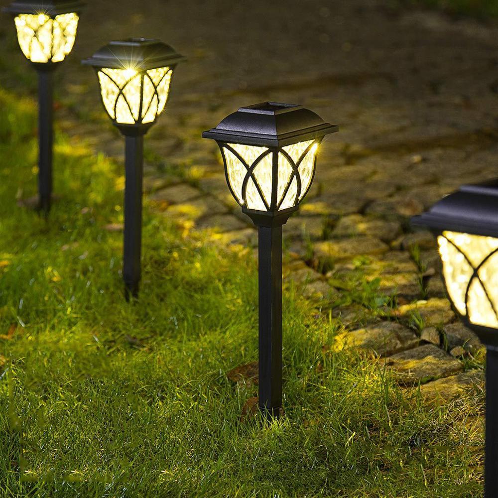 Modern LED Garden Light Stake Outdoor Pathway Decor