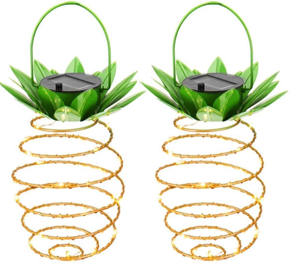 Garden Light Pineapple LED Hanging Outdoor Accent