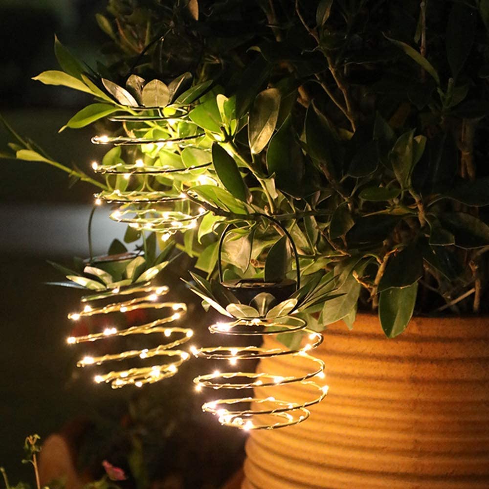 Garden Light Pineapple LED Hanging Outdoor Accent