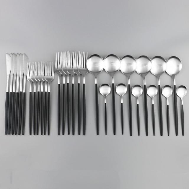 Cutlery Set – Modern Stainless Steel