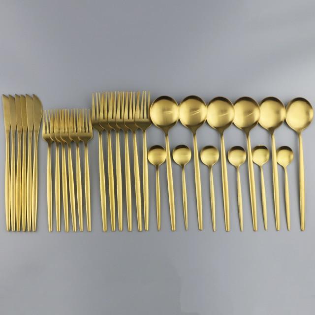 Cutlery Set – Modern Stainless Steel