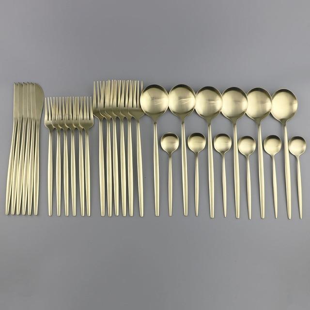 Cutlery Set – Modern Stainless Steel