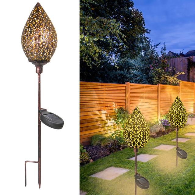 Garden Lantern Modern LED Shadow Cast Outdoor Light