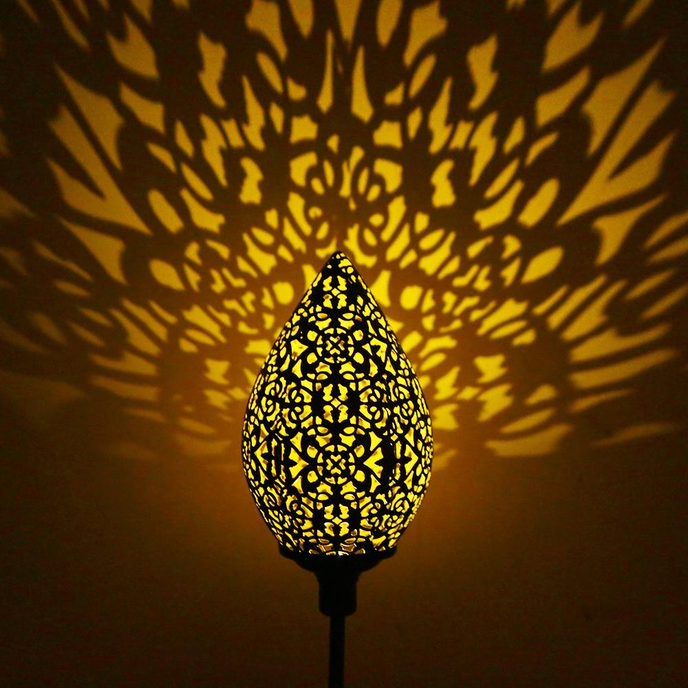 Garden Lantern Modern LED Shadow Cast Outdoor Light