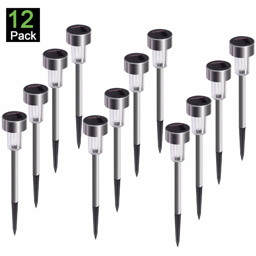 pathway light solar led modern outdoor garden