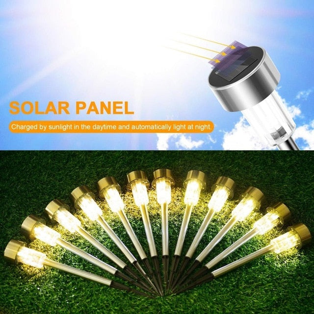 Pathway Light Solar LED Modern Outdoor Garden