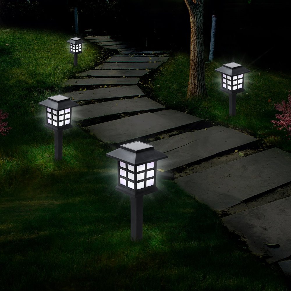 Solar LED Pathway Light Modern Outdoor Garden