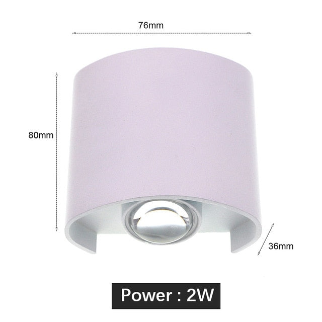 Outdoor Wall Light Industrial Modern Garden Patio Fixture
