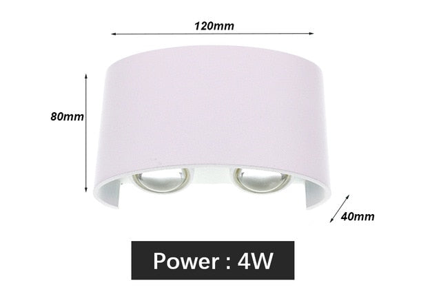 Outdoor Wall Light Industrial Modern Garden Patio Fixture