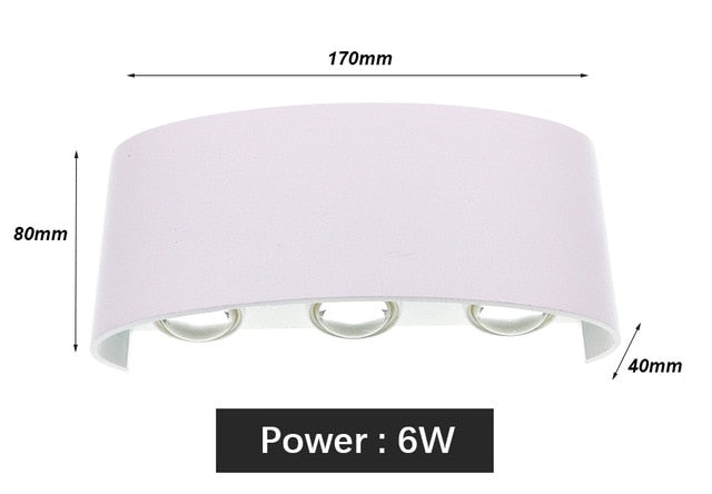 Outdoor Wall Light Industrial Modern Garden Patio Fixture