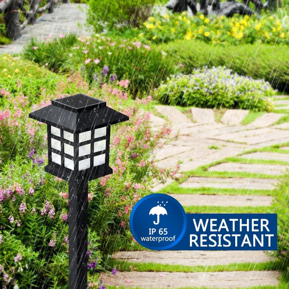 Solar LED Pathway Light Modern Outdoor Garden