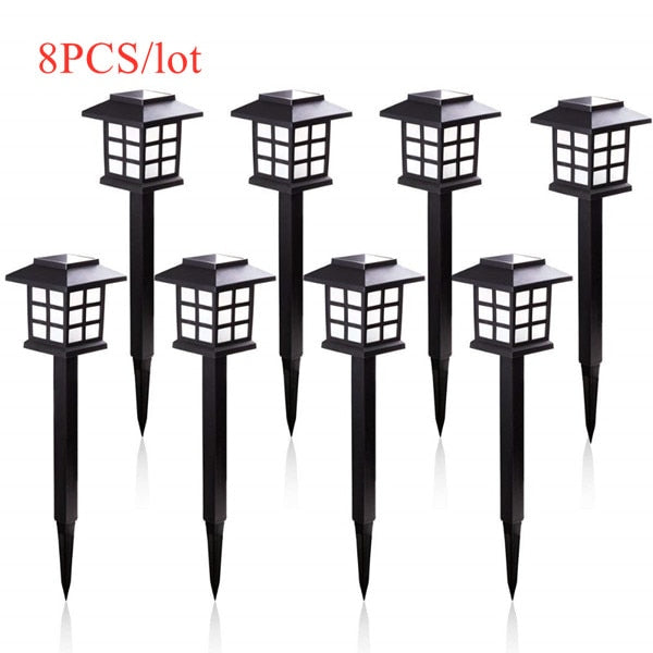 Solar LED Pathway Light Modern Outdoor Garden