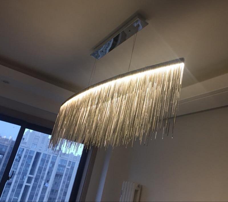 LED Raindrop Chandelier, Modern Hanging Rain Light for Living Room Dining