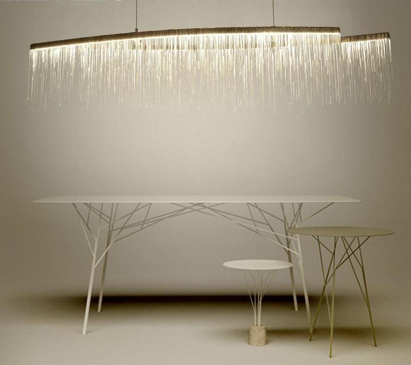 LED Raindrop Chandelier, Modern Hanging Rain Light for Living Room Dining