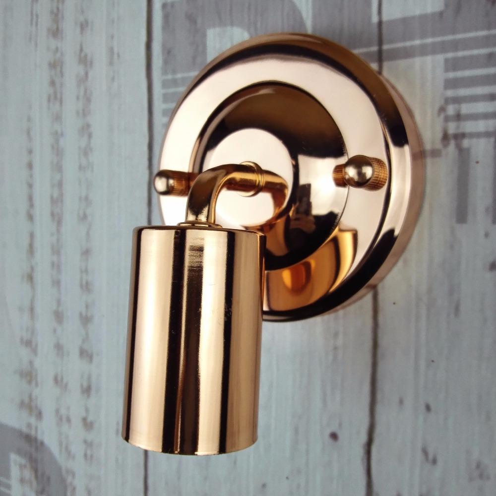 Retro Industrial Iron Wall Sconce, Vintage Lamp for Home Office Bar
