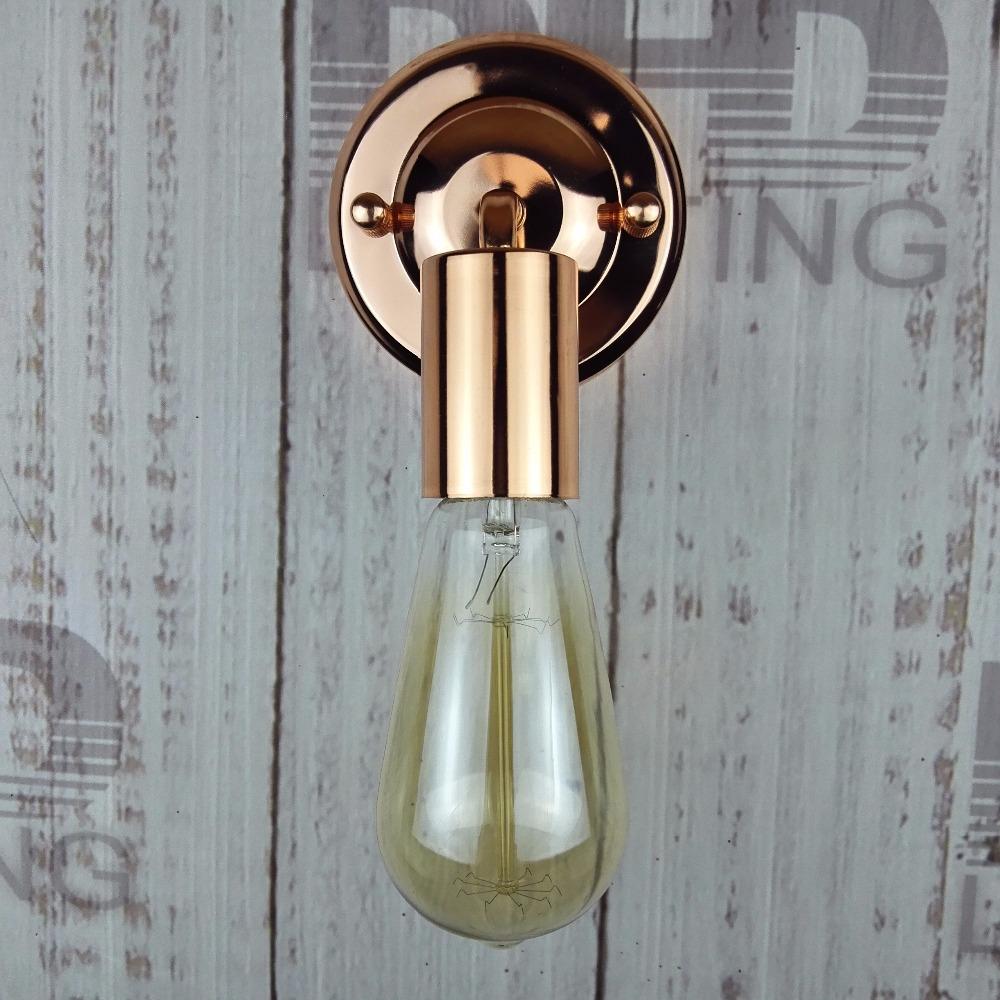 Retro Industrial Iron Wall Sconce, Vintage Lamp for Home Office Bar