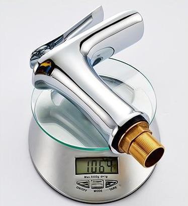 Bathroom Faucet Single Handle Waterfall Brass