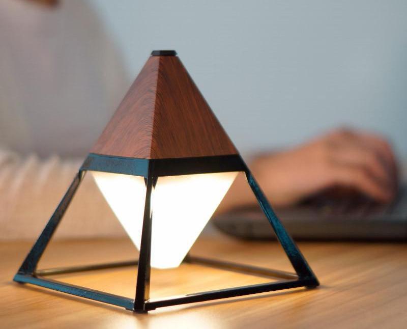Modern Pyramid Garden Light Outdoor LED Waterproof