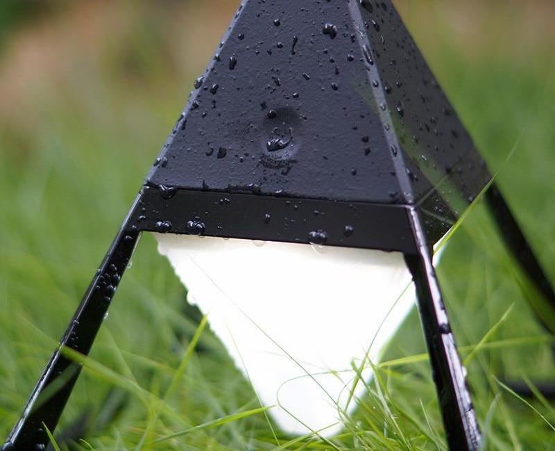Modern Pyramid Garden Light Outdoor LED Waterproof
