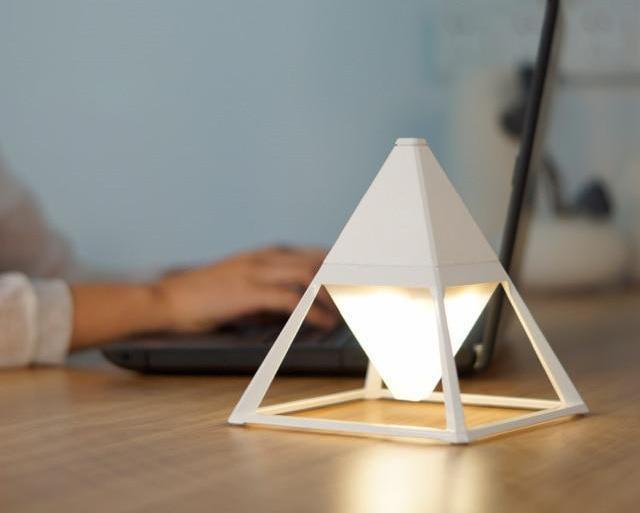 Modern Pyramid Garden Light Outdoor LED Waterproof