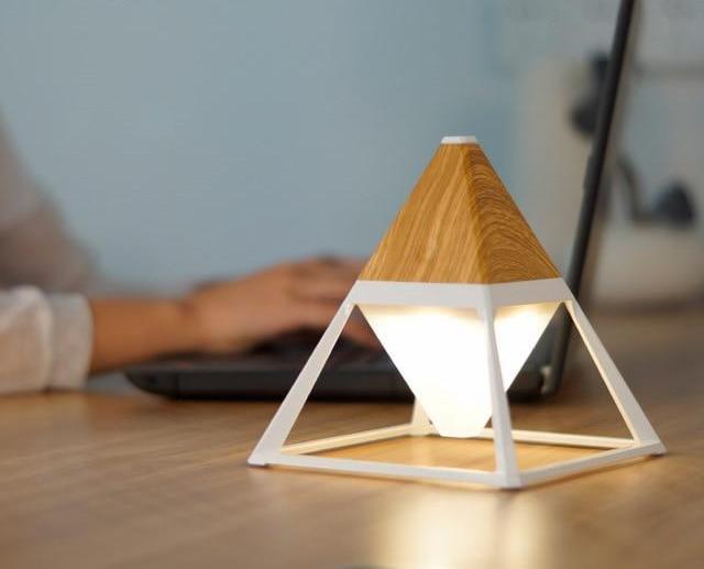 Modern Pyramid Garden Light Outdoor LED Waterproof