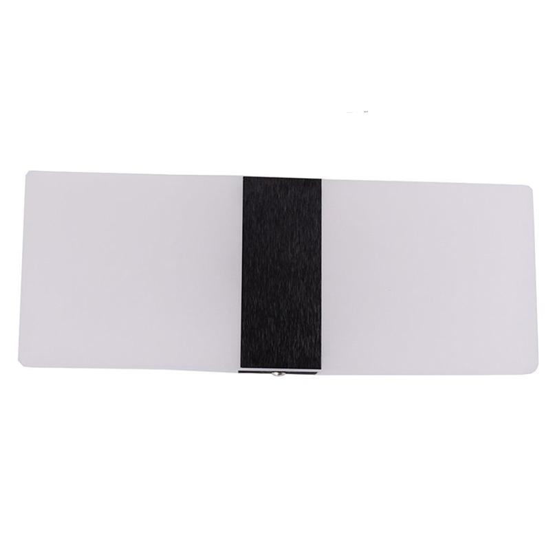 Modern Acrylic Strip LED Wall Sconce, Cool White Light for Bedroom Hallway