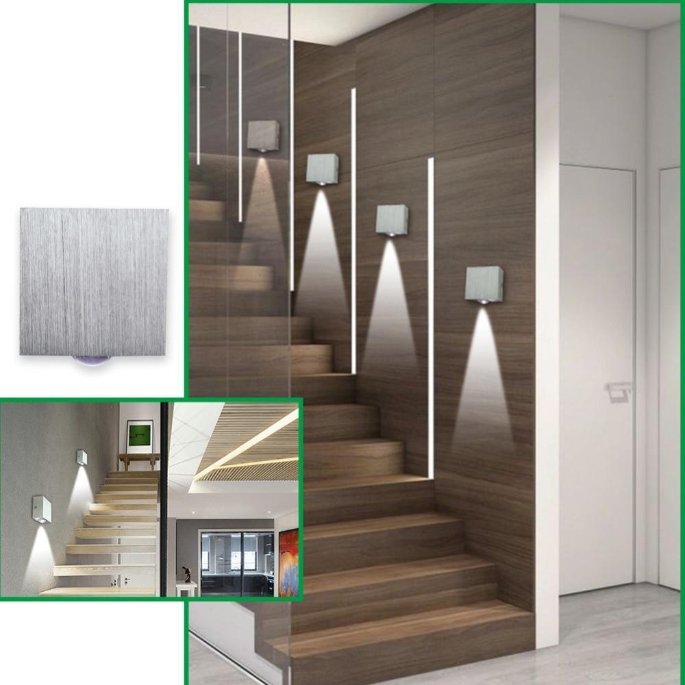 Modern LED Cube Box Wall Lamp, Aluminum Sconce for Bedroom Living Room