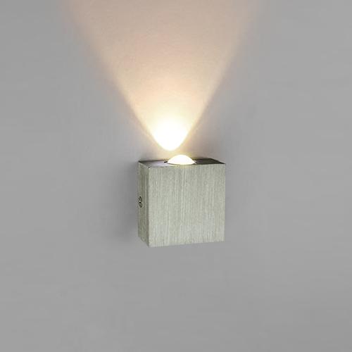 Modern LED Cube Box Wall Lamp, Aluminum Sconce for Bedroom Living Room
