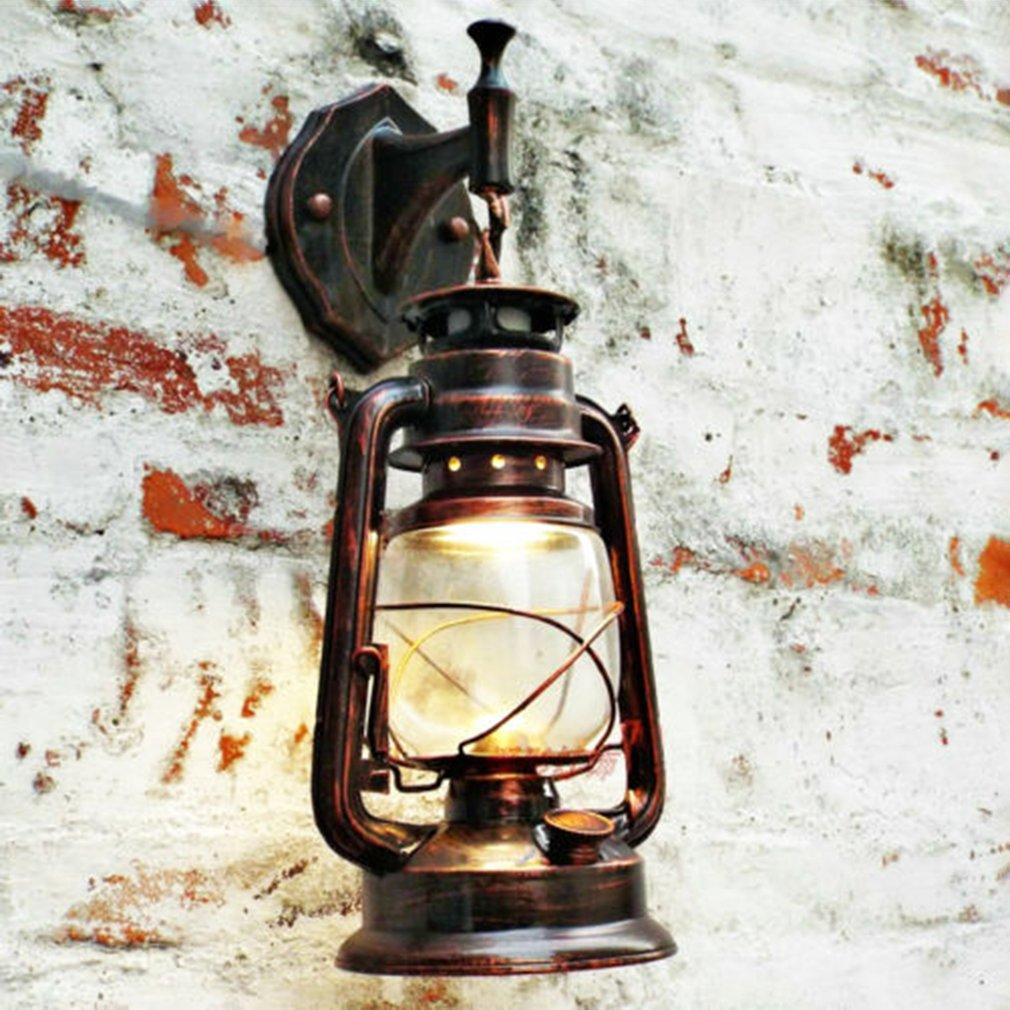 Vintage Garden Lantern Outdoor Mount Pathway Light
