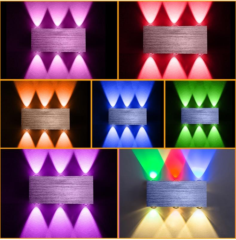 Modern LED Cube Box Wall Lamp, Aluminum Sconce for Bedroom Living Room