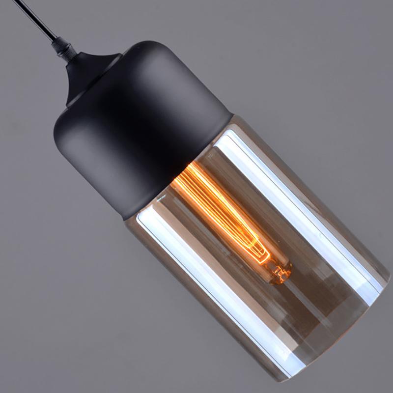 Nordic Glass Pendant Light, Minimalist Hanging Lamp for Kitchen Island