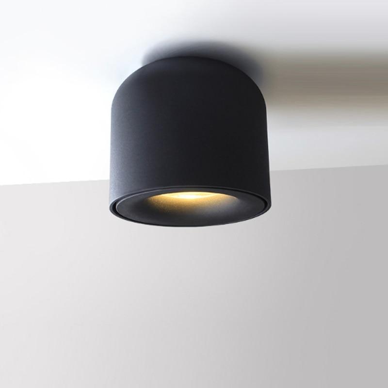 LED Down Spotlight, Matte Aluminum Recessed Light for Home Restaurant Office