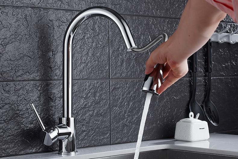 Bathroom Faucet – Retractable Kitchen