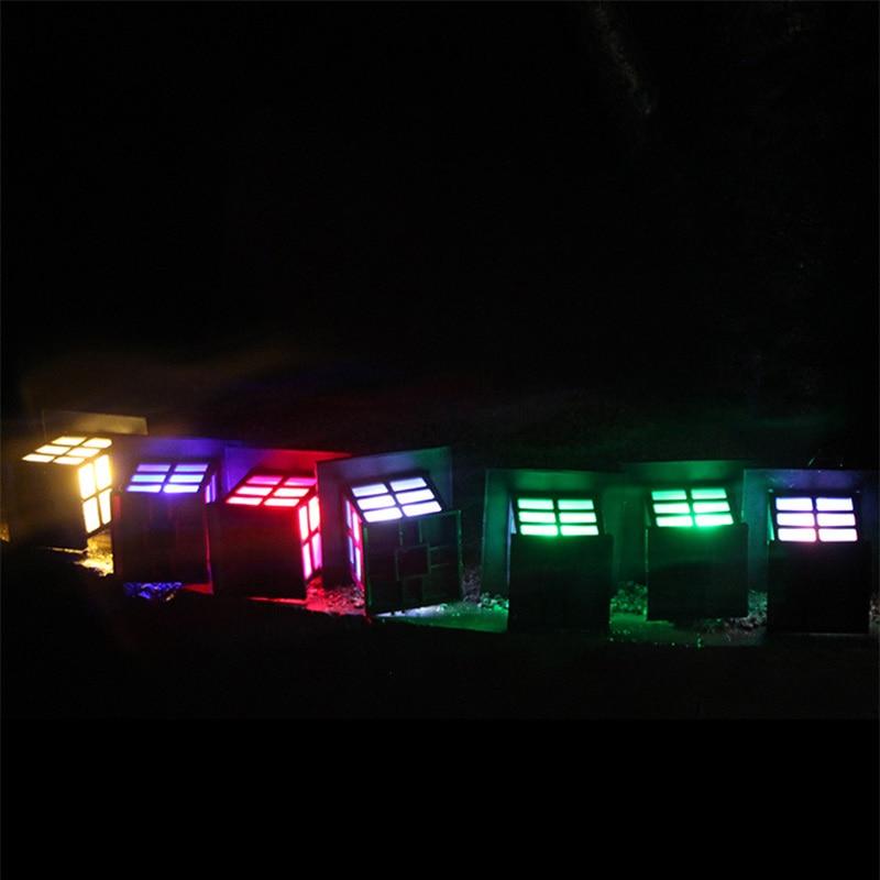 Modern Solar Garden Lantern LED Outdoor Pathway Light
