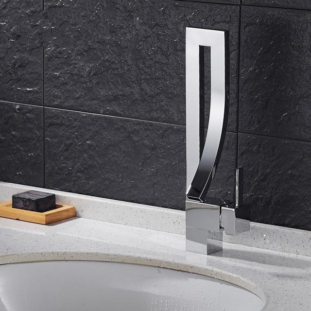 Bathroom Faucet – Modern Ceramic, Elegant Modern Basin