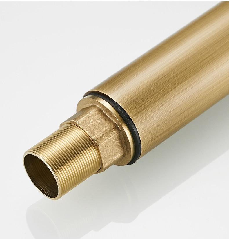 Bathroom Faucet Waterfall Single Handle Brass Luxury
