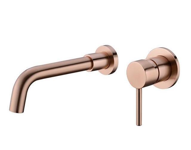 Bathroom Faucet – Modern Brass, Wall Mounted