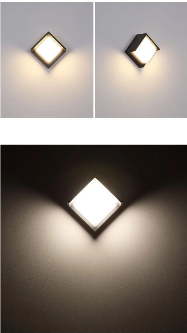 Outdoor Wall Light Modern Waterproof LED Garden Light