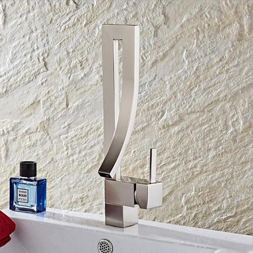 Bathroom Faucet – Modern Ceramic, Elegant Modern Basin